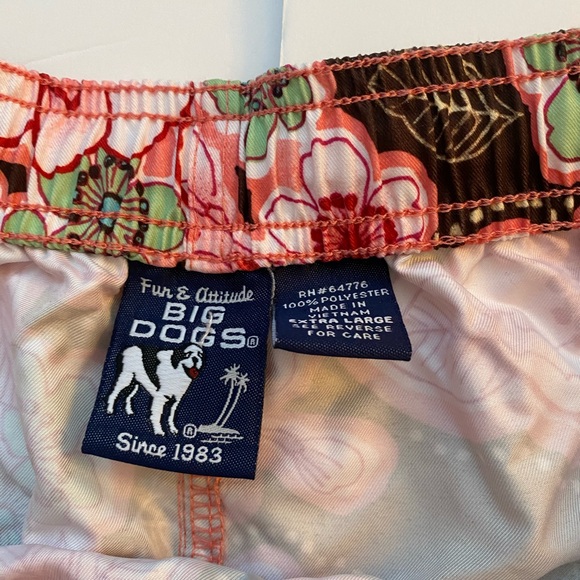 Y2K Big Dogs floral board shorts - Picture 4 of 6